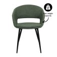 Chaise pour salle à manger Kick Dean - Vert