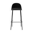 Tabouret de bar Kick Garden Ciro - Noir