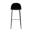 Tabouret de bar Kick Garden Ciro - Noir