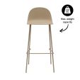 Tabouret de bar Kick Garden Ciro - Beige