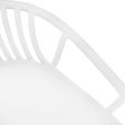 Tabouret de bar Kick Garden Rio - Blanc