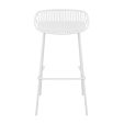 Tabouret de bar Kick Garden Rio - Blanc