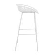 Tabouret de bar Kick Garden Rio - Blanc