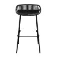 Tabouret de bar Kick Garden Rio - Noir