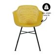 Chaise d’extérieur Kick Indy - Jaune