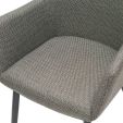 Chaise d’extérieur Kick Jada - Gris foncé