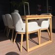 Chaise d’extérieur Kick Jonah - Ivoire