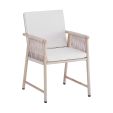 Set de 4 Chaise d’extérieur Kick Sia - Beige