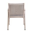 Set de 4 Chaise d’extérieur Kick Sia - Beige