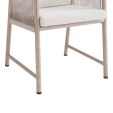 Set de 6 Chaise d’extérieur Kick Sia - Beige