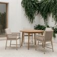 Chaise d’extérieur Kick Sia - Beige