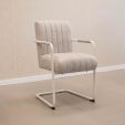 SAMPLE Kick buisframe stoel Isa - Beige