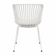 Set de 4 Chaise d’extérieur Kick Lot - Blanc