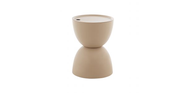 Kick table d'appoint Tess - Beige