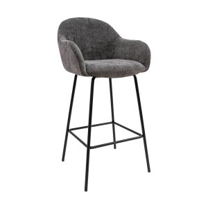 Tabouret de bar Kick Mats - Gris foncé