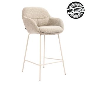 Tabouret de bar Kick Nolan - Taupe
