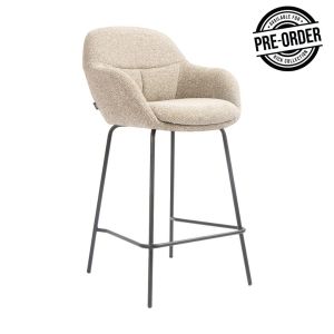 Tabouret de bar Kick Nolan - Taupe