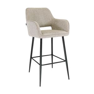 Tabouret de bar Kick Youri - Taupe
