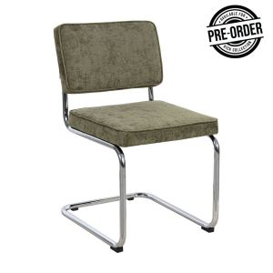 Chaise tubulaire Kick Noxx - Vert