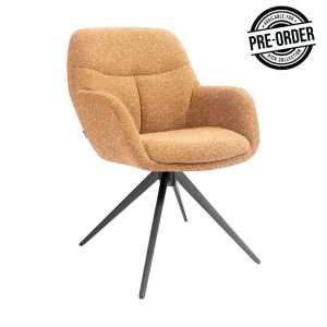 Chaise tournante Kick Abel - Terre