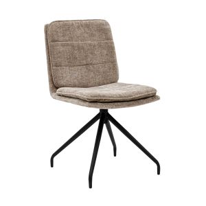 Chaise tournante Kick Aron - Taupe