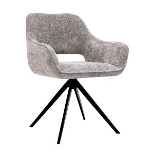 Chaise tournante Kick Nori - Gris