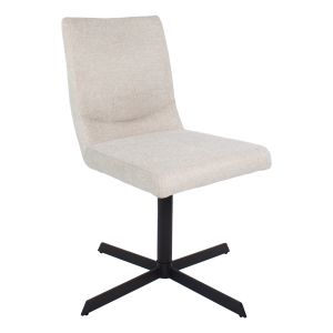 Chaise tournante Kick Sam Texture - Champagne