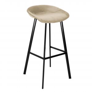 Tabouret de bar Kick Finn Haut - Champagne