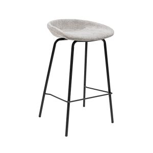 Tabouret de bar Kick Riga - 70cm - Gris