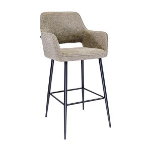 Tabouret de bar Kick Yoni - Taupe