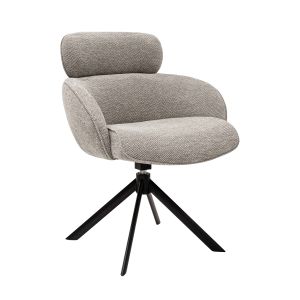 Chaise tournante Kick Kian - Gris