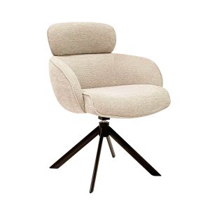 Chaise tournante Kick Kian - Champagne