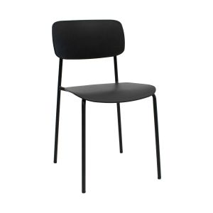 Chaise de salle à manger Kick Lio - Noir