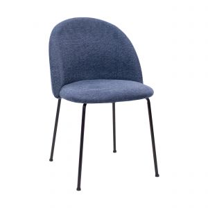 Chaise pour salle à manger Kick Noa - Bleu