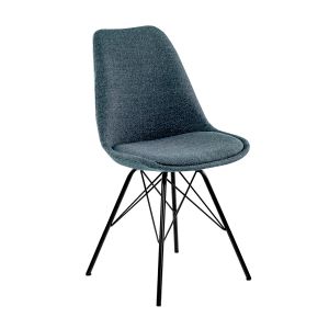 Chaise scandinave Kick Jens - Bleu