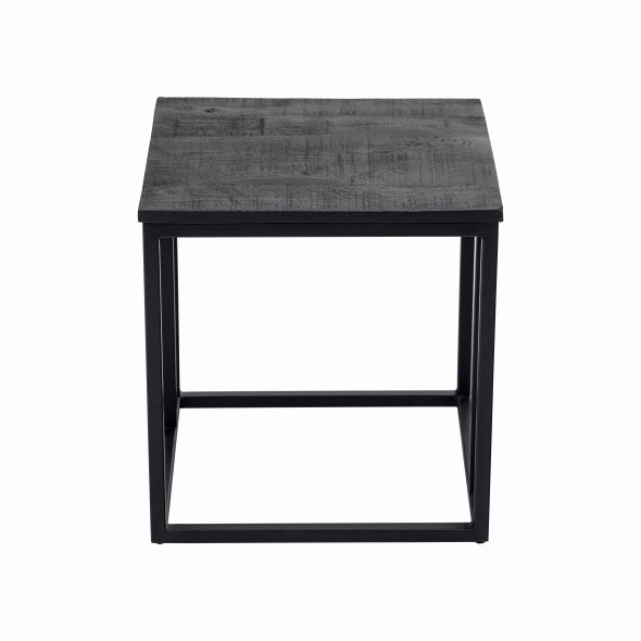 Table d'appoint Kick Anna 45x45 - Noir