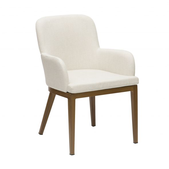 Chaise d’extérieur Kick Jonah - Ivoire