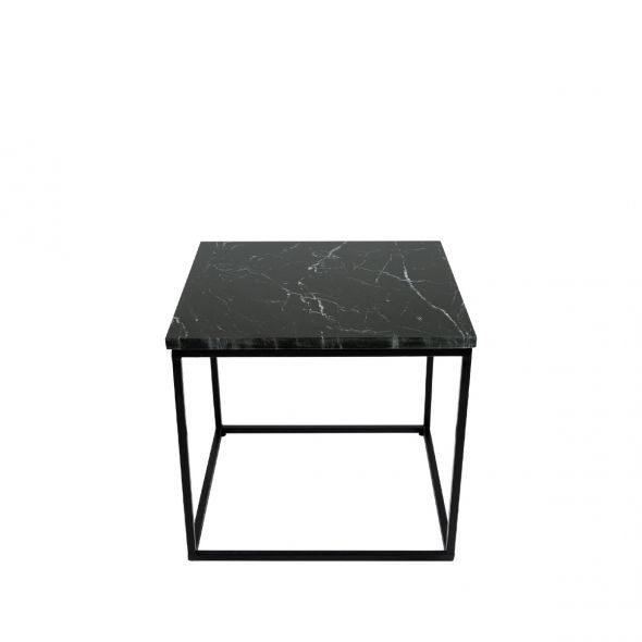 Table d’appoint Kick Marble - Noir