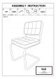 Chaise tubulaire Kick Yves - Vert