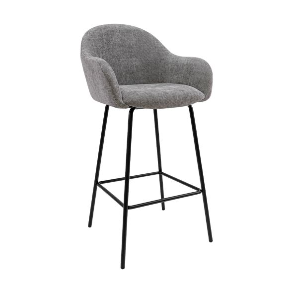 Tabouret de bar Kick Mats - Gris