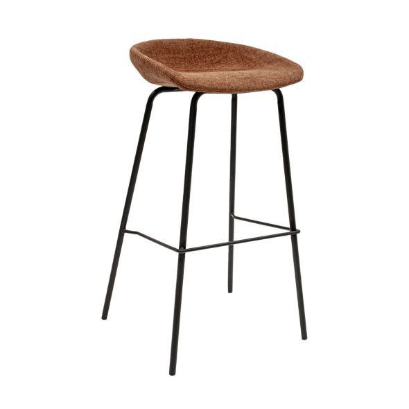 Tabouret de bar Kick Riga - 80cm - Terre