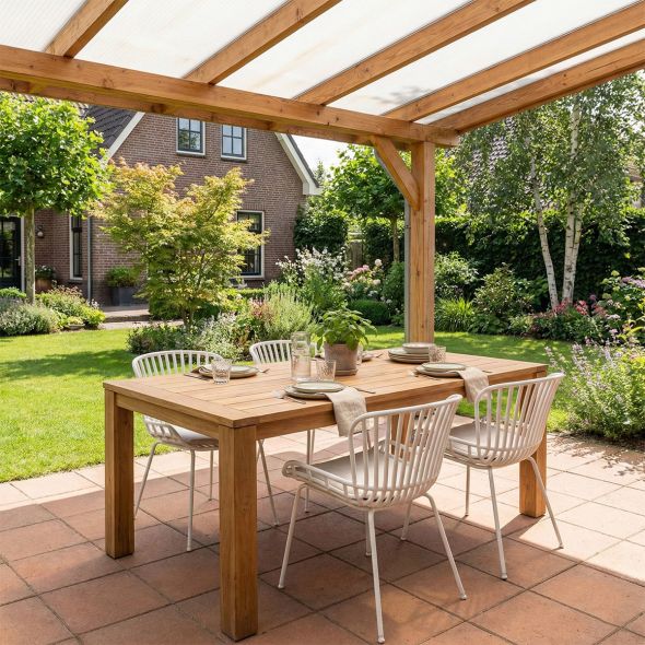 Chaise d’extérieur Kick Lot - Blanc