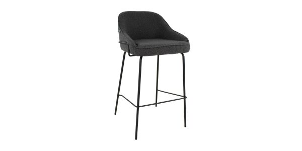 Tabouret de bar Kick Sepp - Gris foncé