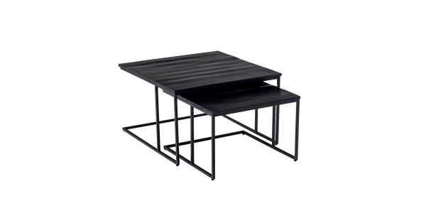 Table basse Kick Muse - Set of 2 - Noir