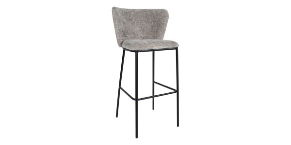 Tabouret de bar Kick Bo - Gris
