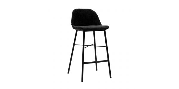 Tabouret de bar Kick Joel - Noir
