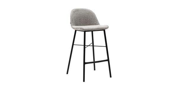 Tabouret de bar Kick Joel - Gris