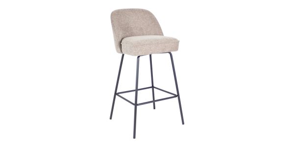 Tabouret de bar Kick Lucy - Taupe