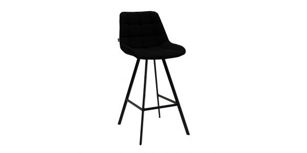 Tabouret de bar Kick Reza - Noir