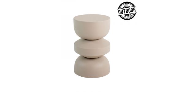 Table d'appoint Kick Fos - Beige